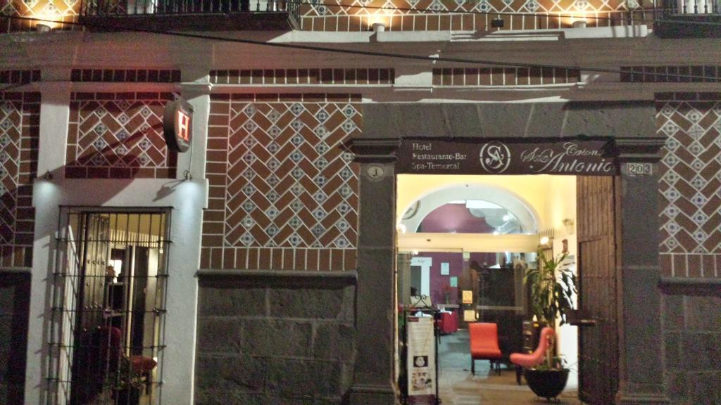 Casona San Antonio Hotel Puebla Bagian luar foto